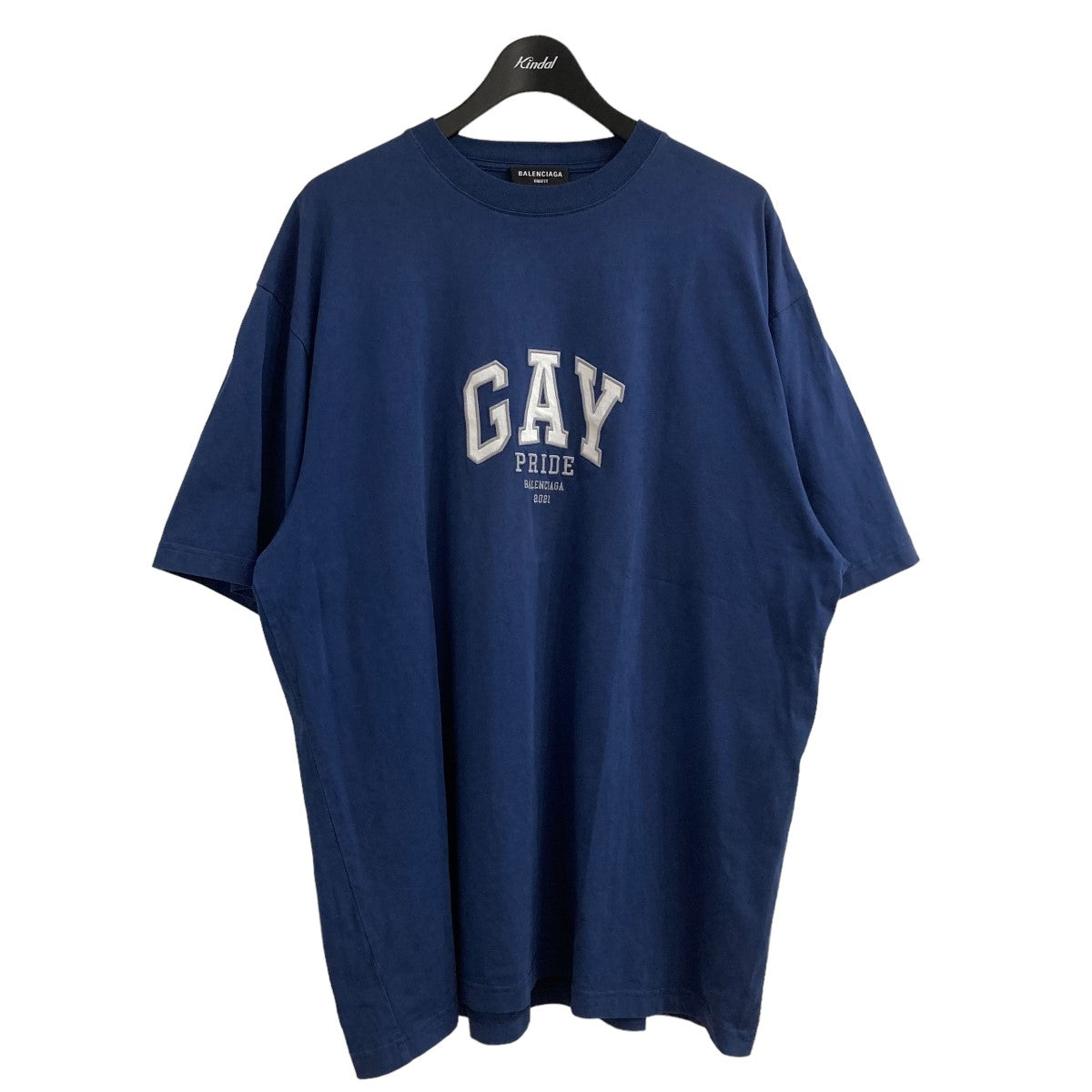 BALENCIAGA(バレンシアガ) GAYPRIDE Tシャツ651795 651795 ネイビー サイズ XS｜【公式】カインドオルオンライン  ブランド古着・中古通販【kindal】