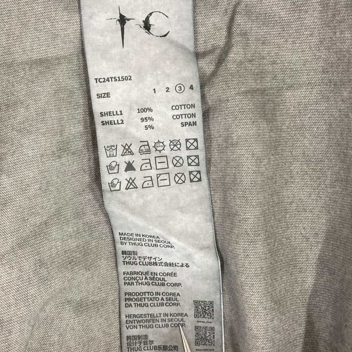 THUG CLUB Tシャツ 古着・中古-6枚目のアイテム画像