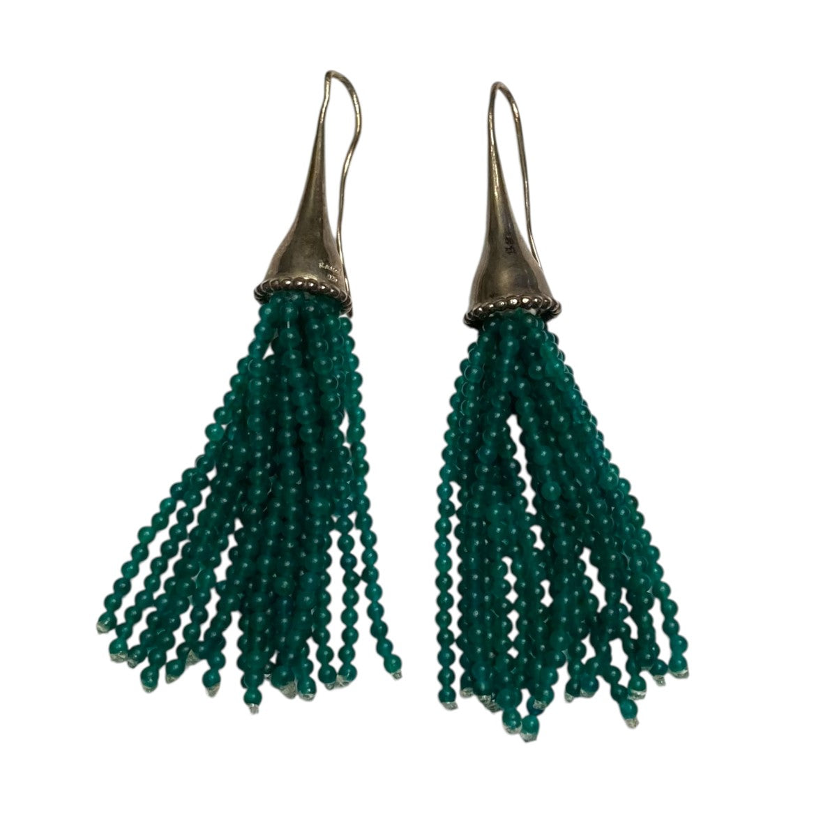 R．ALAGAN(ララガン) グリーン×シルバーピアス｜【公式