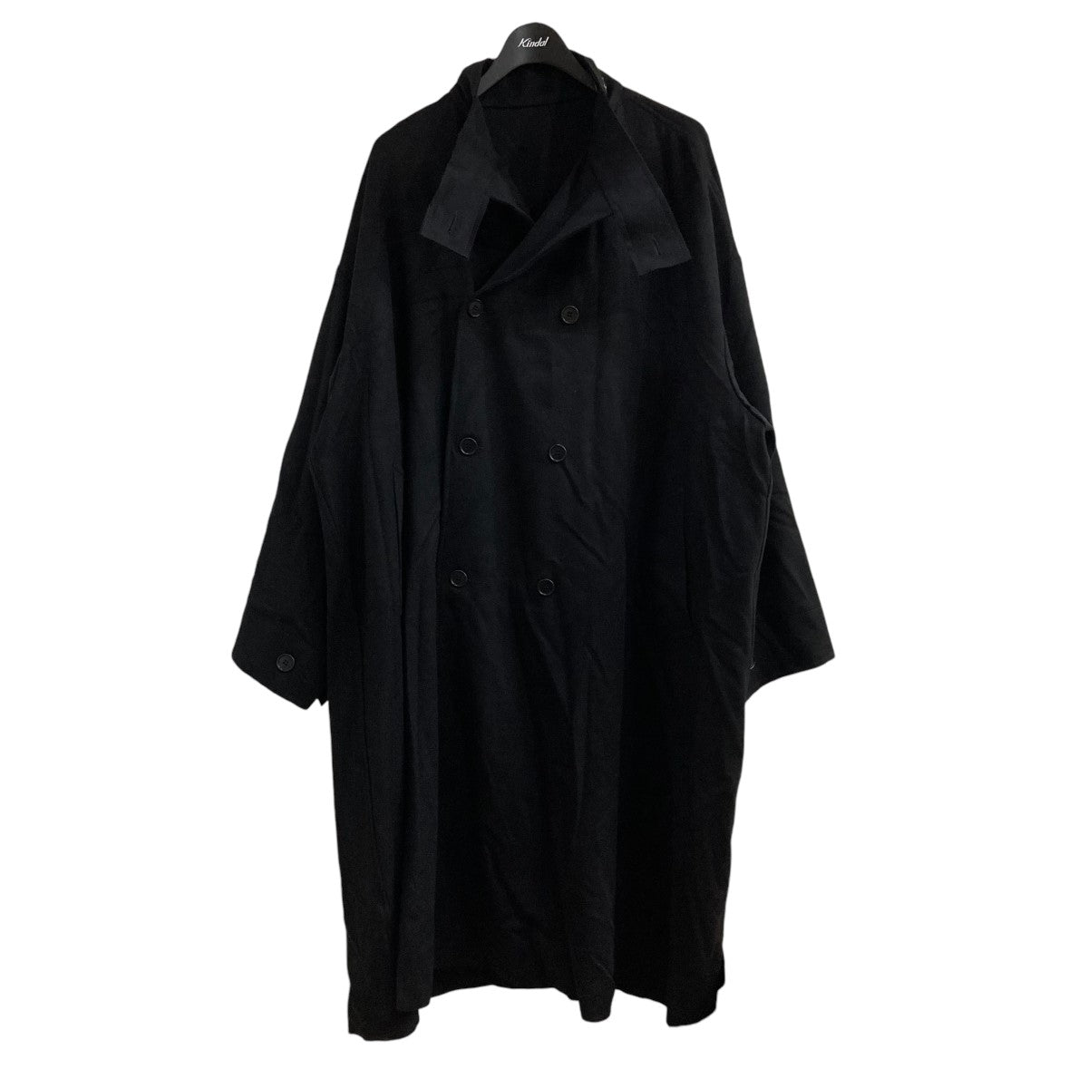 GABRIELA COLL GARMENTS×LORO PIANA LORO PIANA WOOL OVERSIZED COATウールコートNO.65  NO.65 ブラック サイズ 2｜【公式】カインドオルオンライン ブランド古着・中古通販【kindal】