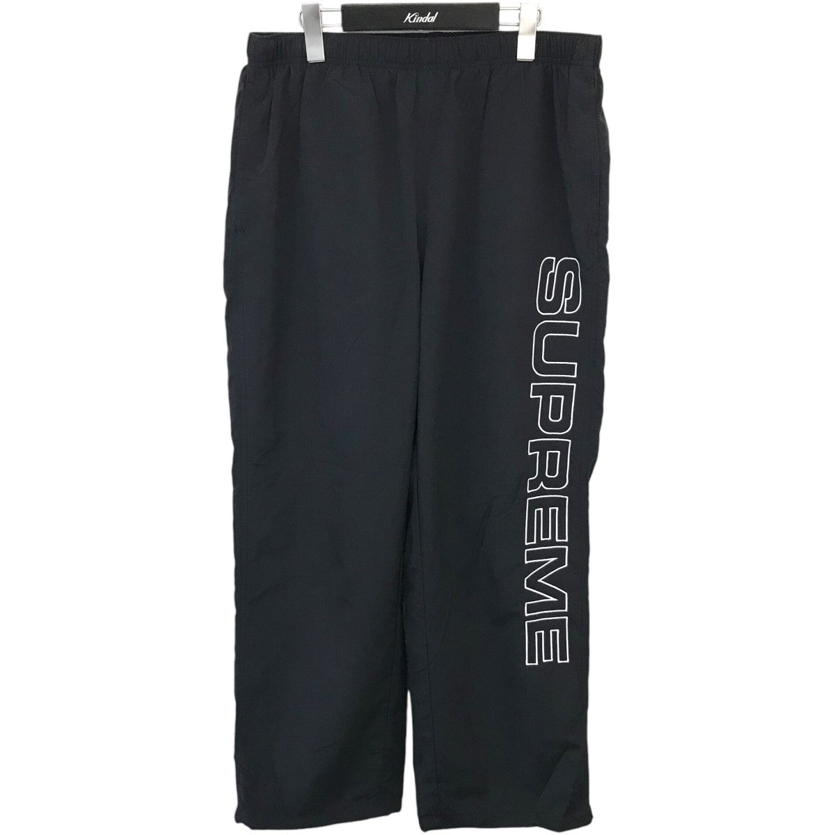 Supreme(シュプリーム) 24AW「Spellout Embroidered Track Pants」ナイロントラックパンツ  ブラック｜【公式】カインドオルオンライン ブランド古着・中古通販【kindal】