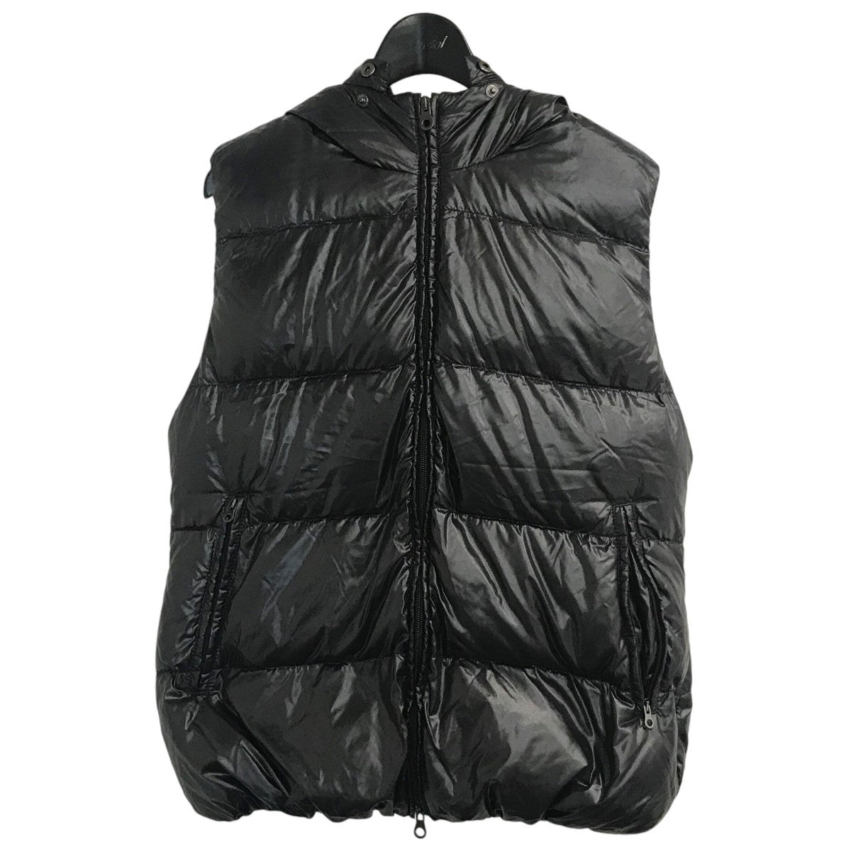 DUVETICAデュベティカのリバーシブルダウンベスト 黒 ブラック 送料  