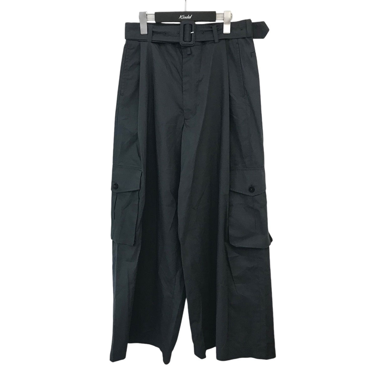 DRIES VAN NOTEN(ドリスヴァンノッテン) ベルトワイドカーゴパンツ  