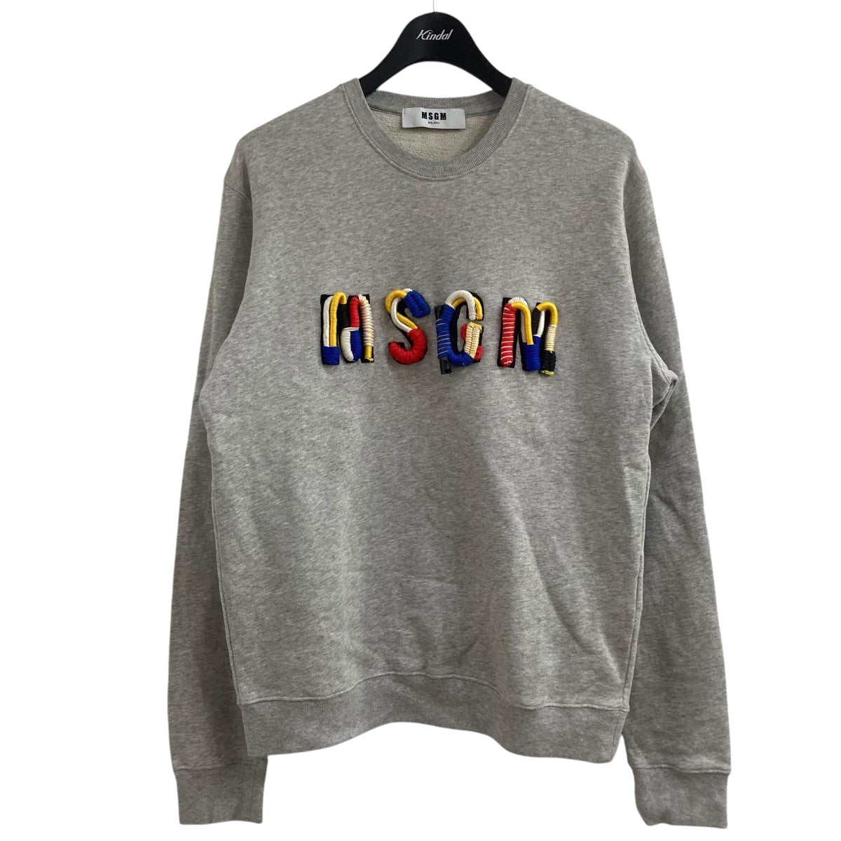 MSGM(エムエスジーエム) ロゴクルーネックスウェットトレーナー