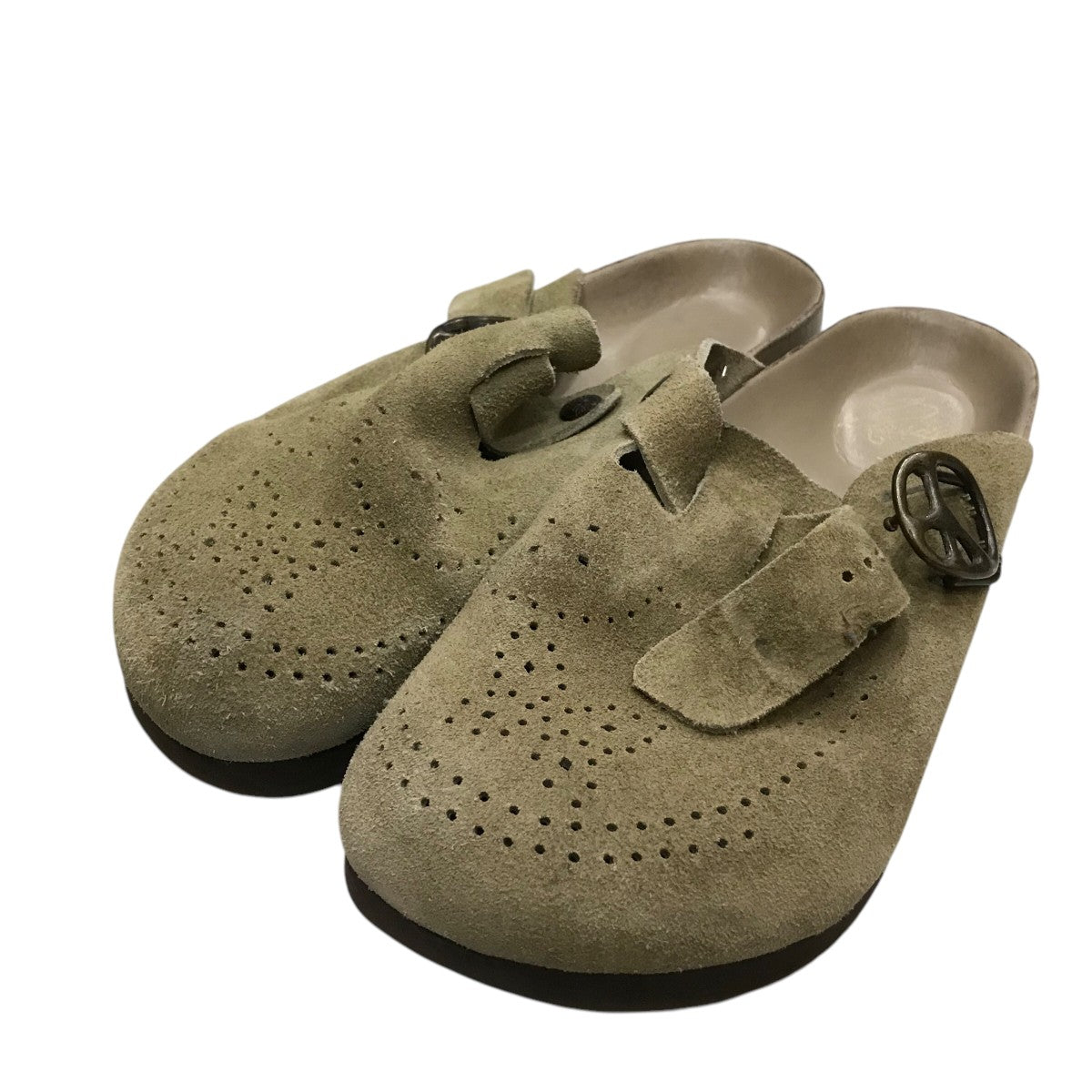 Needles(ニードルス) スウェードサンダル ベージュ サイズ 7｜【公式