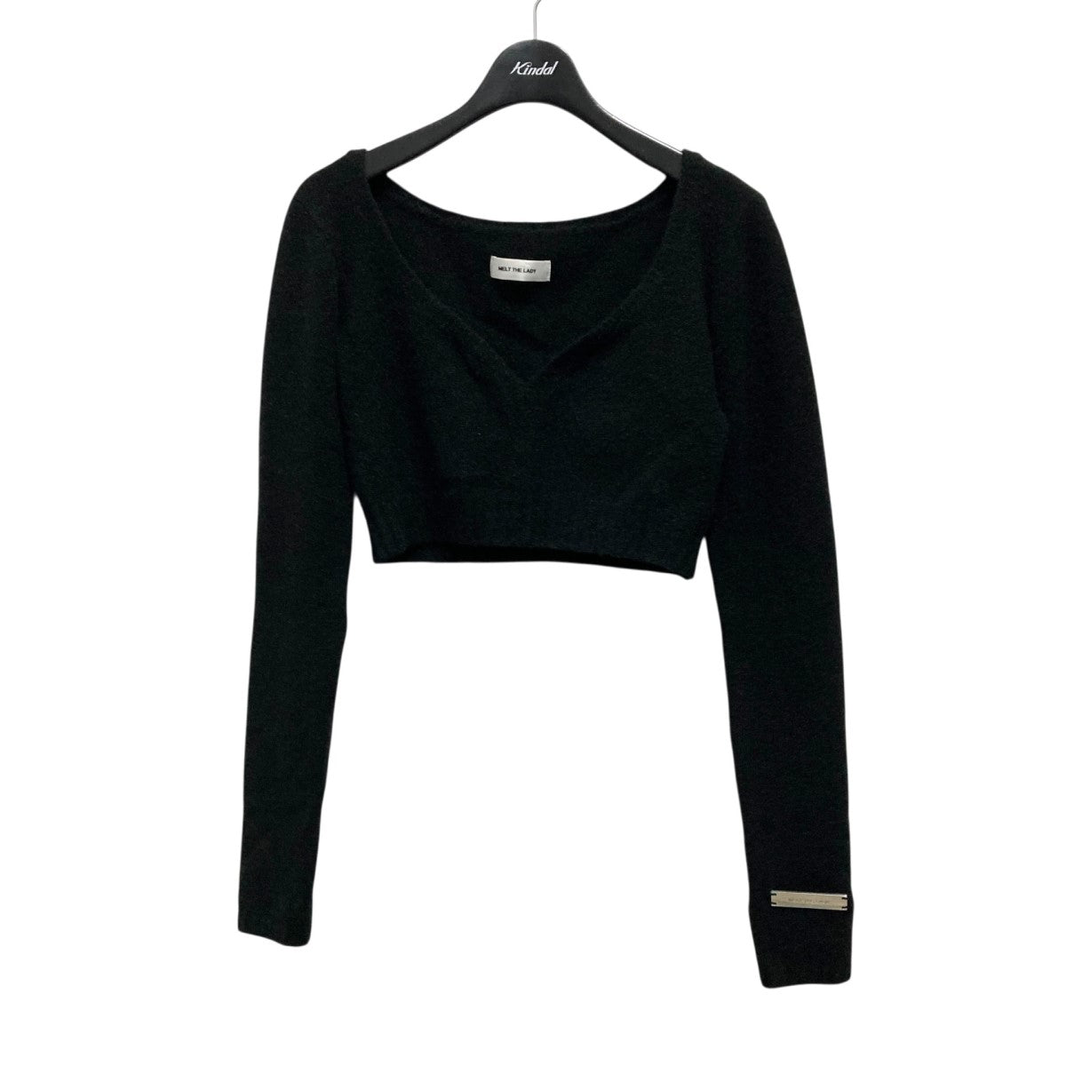 メルトザレディ MELT THE LADY フリンジデザインニット ML30799 グレー サイズ：F melt the lady ニット