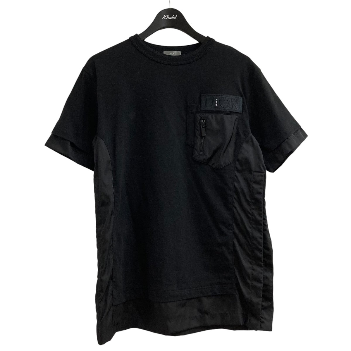 DIOR×sacai ドッキング半袖Tシャツ213J669A0554 213J669A0554 ブラック サイズ S｜【公式】カインドオルオンライン  ブランド古着・中古通販【kindal】