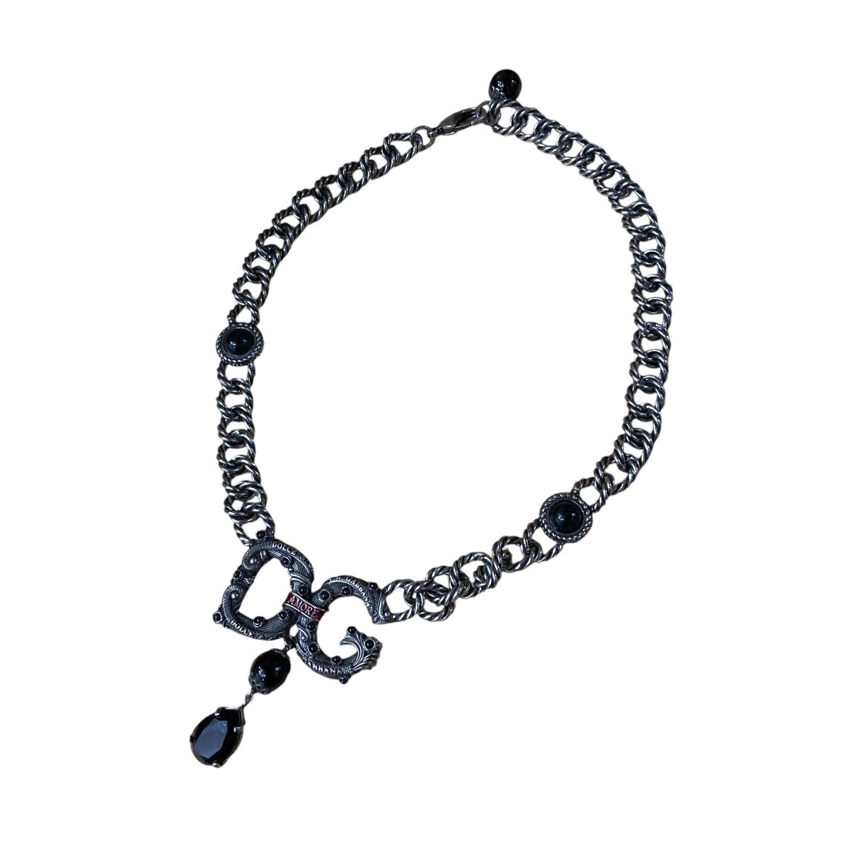 DOLCE & GABBANA ネックレス 関税込】人気◇DOLCE & GABBANA ドルガバ◇DCロゴ ネックレス (Dolce