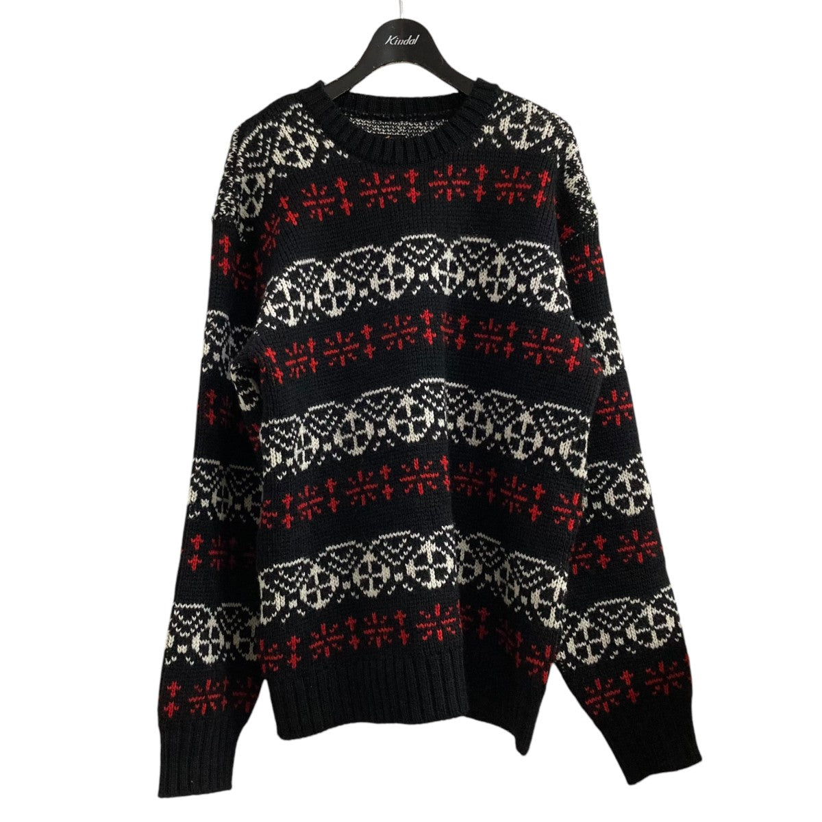 needlesクルーネックセーター　 ブラック クルーネックセーター (654113-01) | REGAL(黒) | 紳士服・スーツ販売