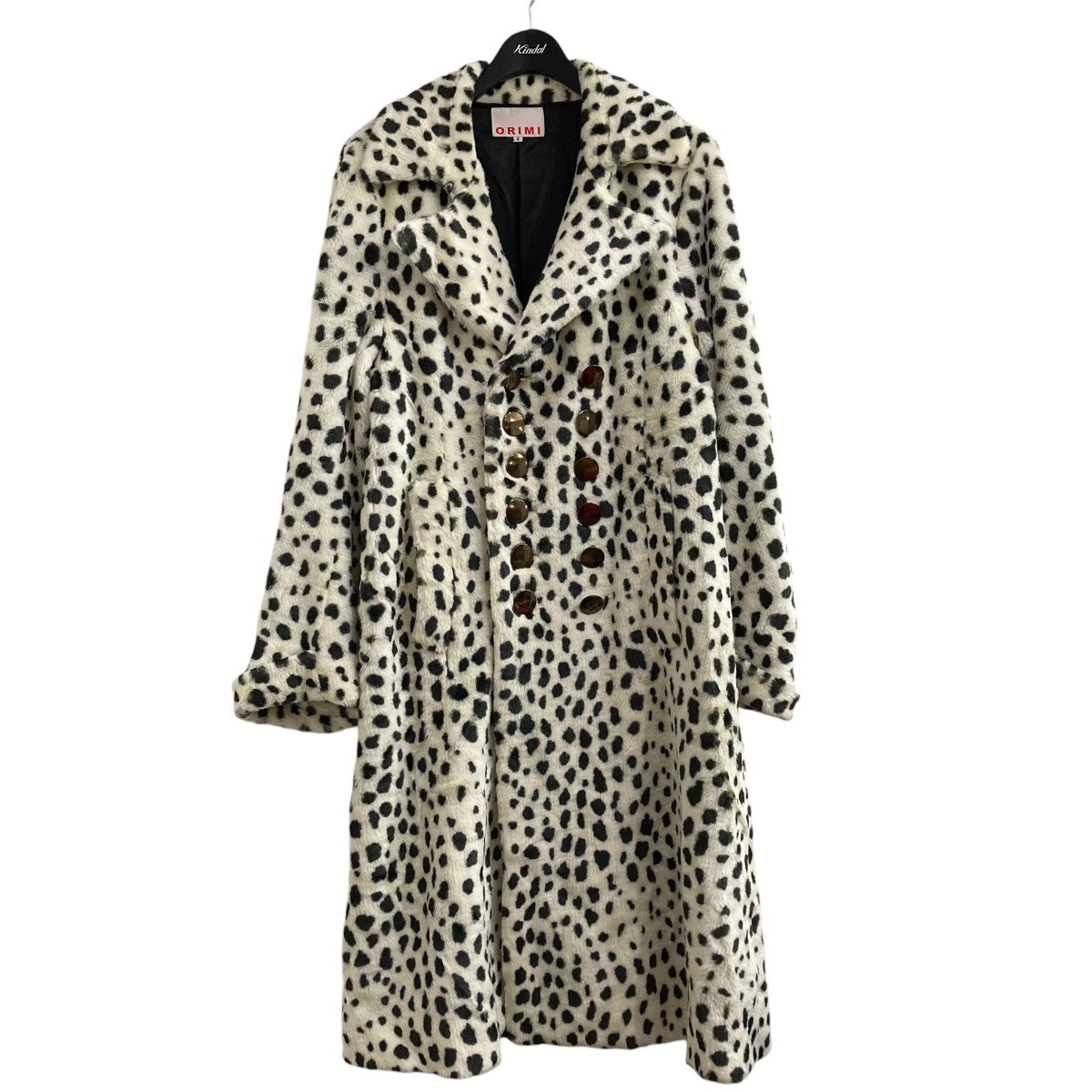 ORIMI アニマル柄ナポレオンコート ホワイト サイズ 2｜【公式
