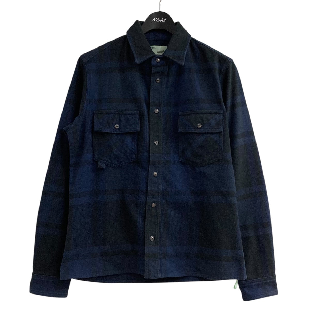 OFFWHITE(オフホワイト) バックバイアスチェックシャツ 