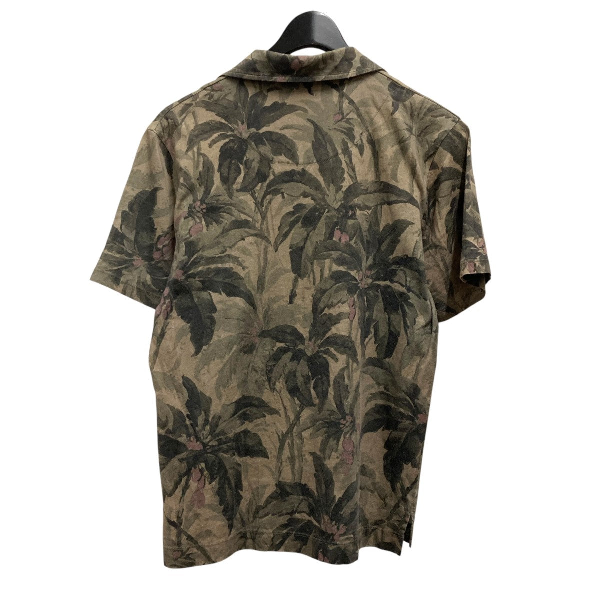 DRIES VAN NOTEN 襟付き総柄Tシャツ 古着・中古-2枚目のアイテム画像