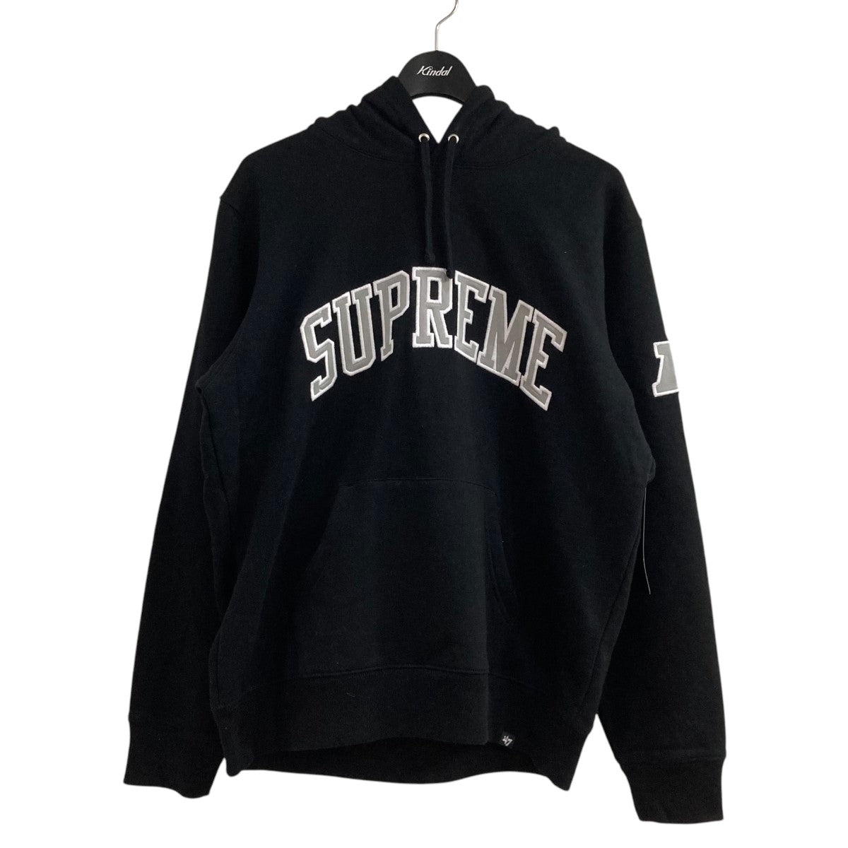 Supreme×NFL RAIDERS HOODED SWEATSHIRT B裏起毛パーカー 古着・中古-1枚目のアイテム画像