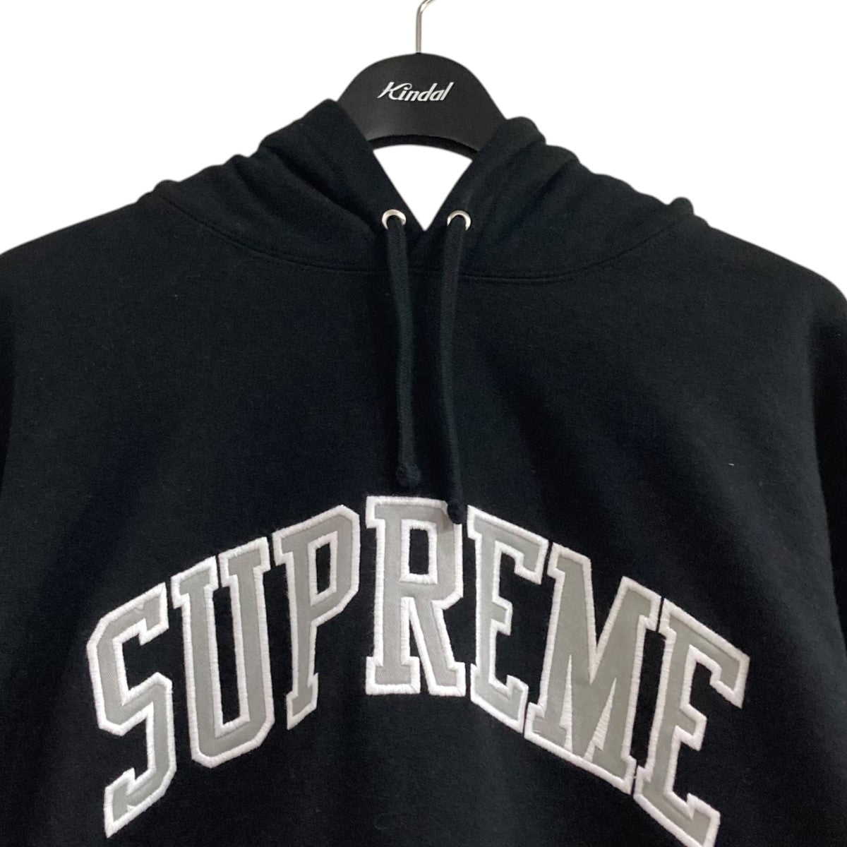 Supreme×NFL RAIDERS HOODED SWEATSHIRT B裏起毛パーカー 古着・中古-2枚目のアイテム画像