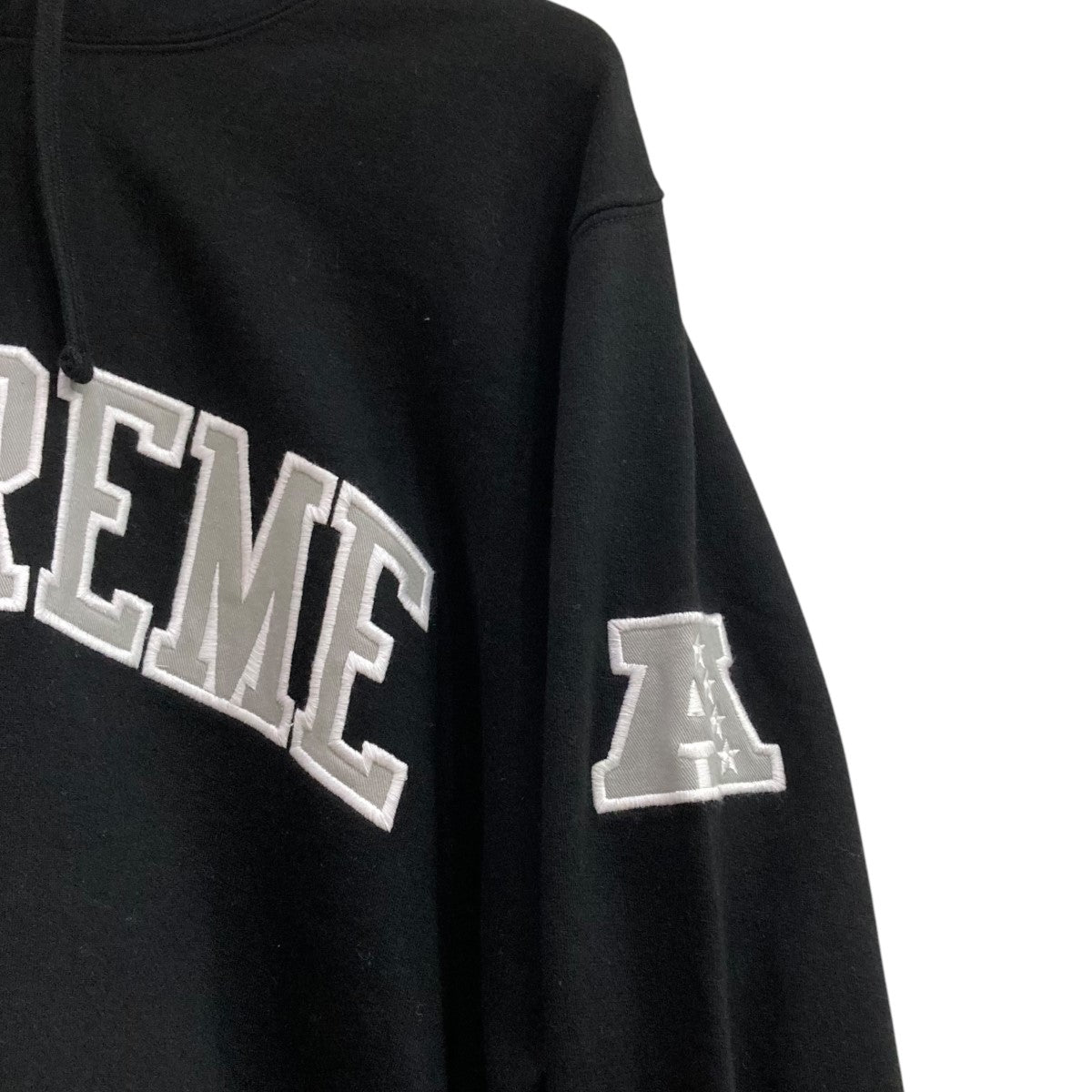Supreme×NFL RAIDERS HOODED SWEATSHIRT B裏起毛パーカー 古着・中古-5枚目のアイテム画像