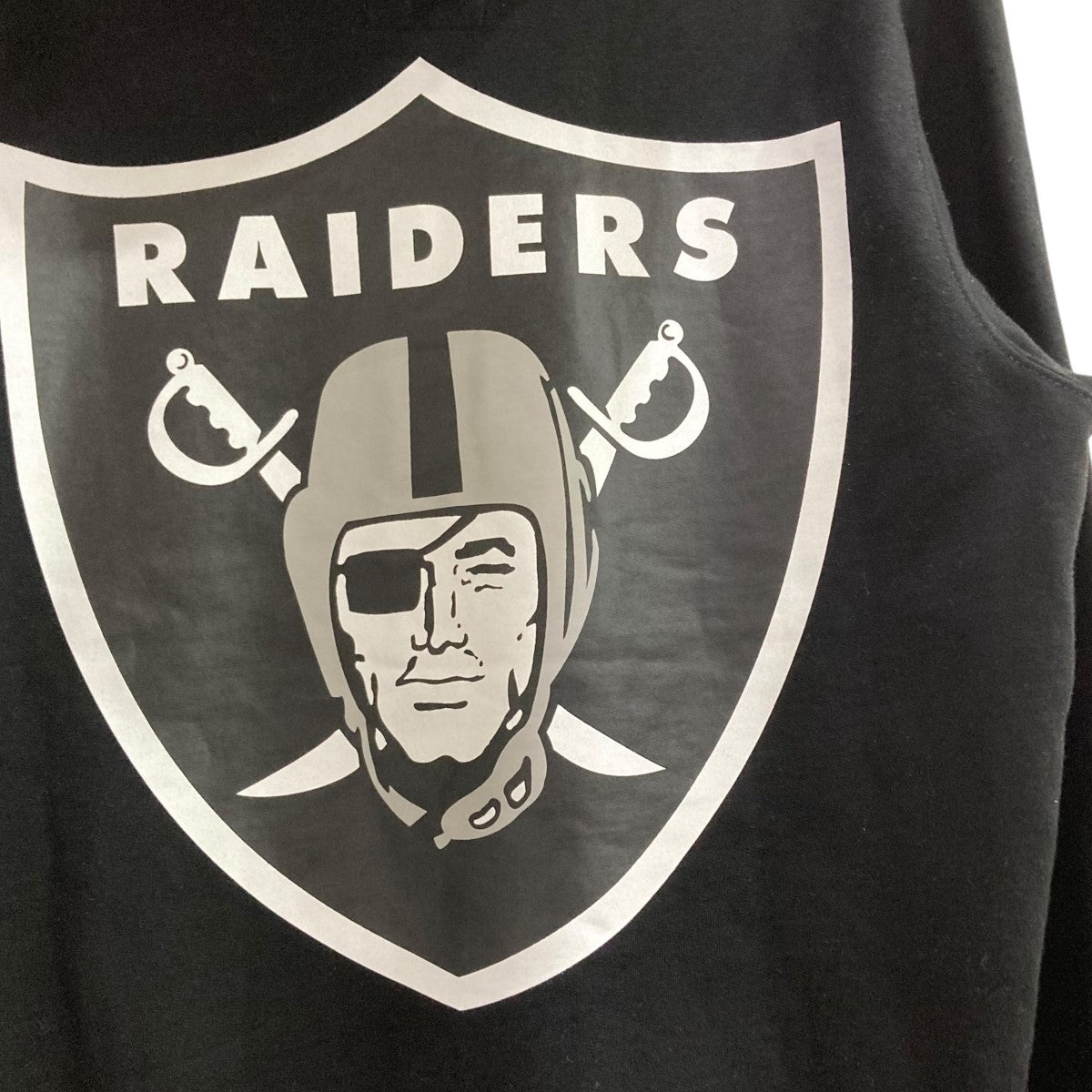 Supreme×NFL RAIDERS HOODED SWEATSHIRT B裏起毛パーカー 古着・中古-6枚目のアイテム画像