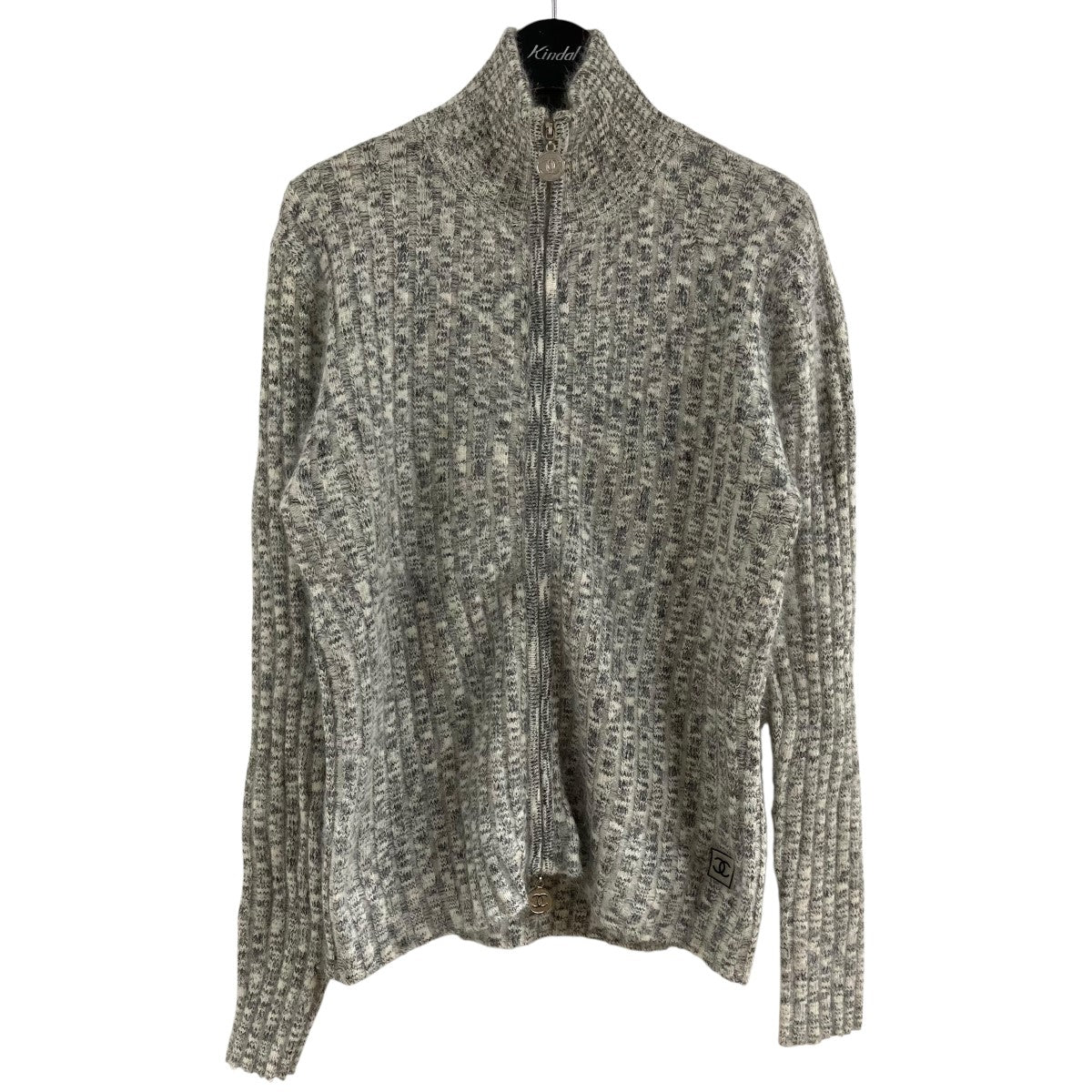 CHANEL(シャネル) ジップアップニット P14352V00667 ホワイト