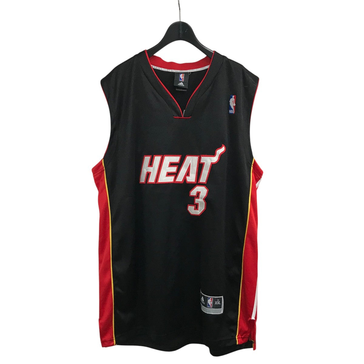 adidas×NBA ゲームタンクトップ7995A 7995A ブラック×レッド