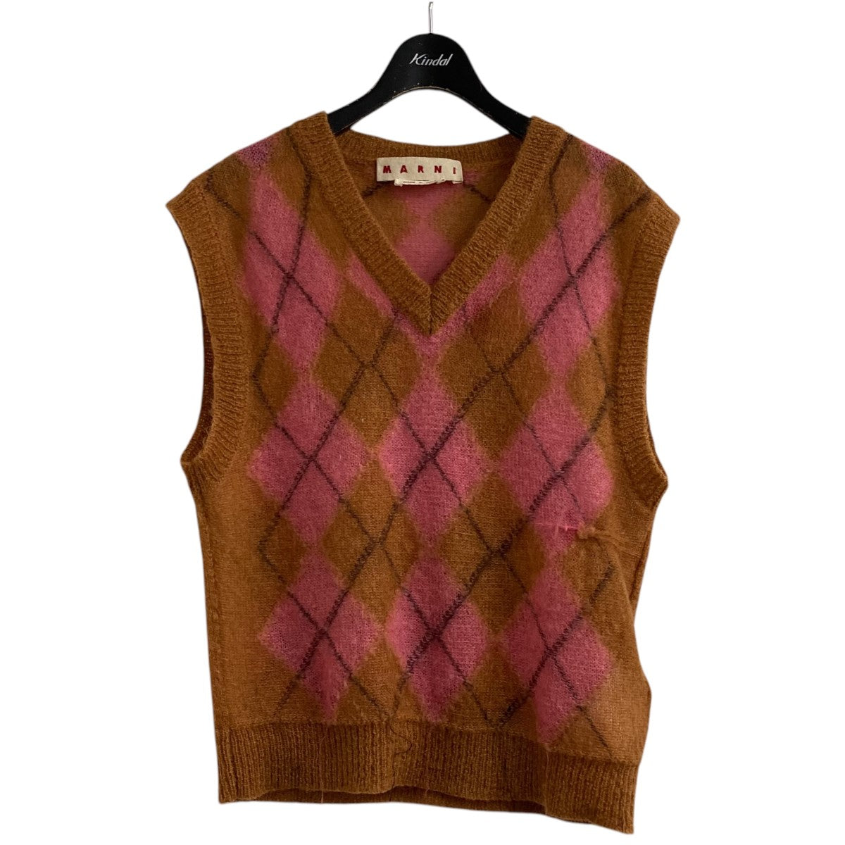 24AW MARNI Argyle Sweater モヘアアーガイル セーター 24AW MARNI Argyle Sweater モヘアアーガイル セーター