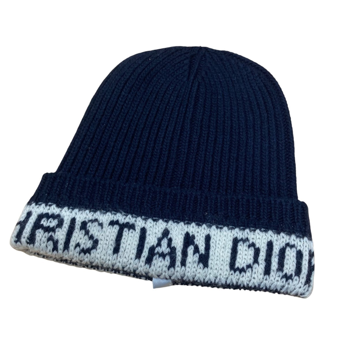 クリスチャンディオール  ロゴ ニットキャップ 楽天市場】Christian Dior クリスチャンディオール ロゴ D-White