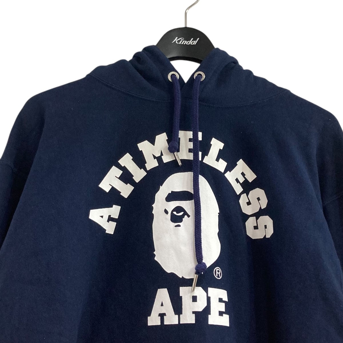A BATHING APE×JJJJound プリントパーカー001ppi731903c 古着・中古-2枚目のアイテム画像