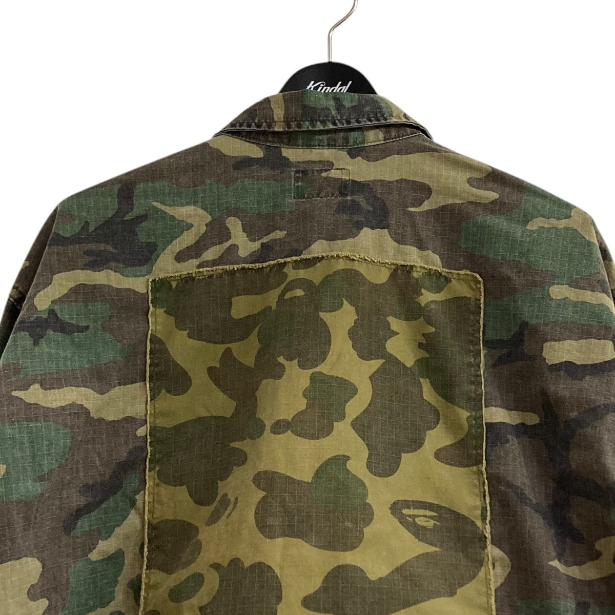 WTAPS JUNGLE LS SHIRTミリタリージャケット172gwapd-shm01s 古着・中古-4枚目のアイテム画像