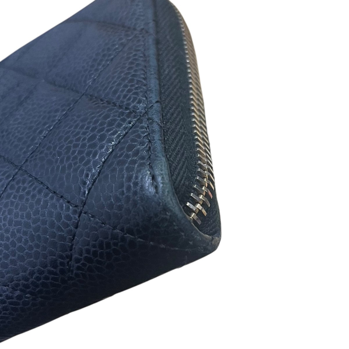 CHANEL キャビアスキンマトラッセウォレット 古着・中古-6枚目のアイテム画像