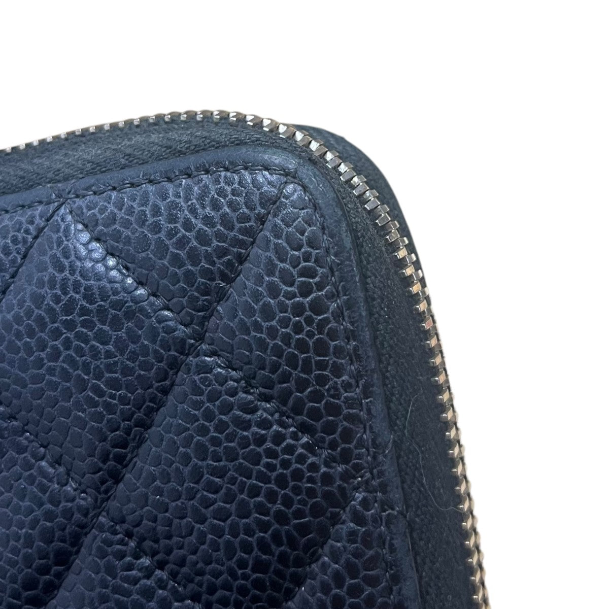 CHANEL キャビアスキンマトラッセウォレット 古着・中古-7枚目のアイテム画像