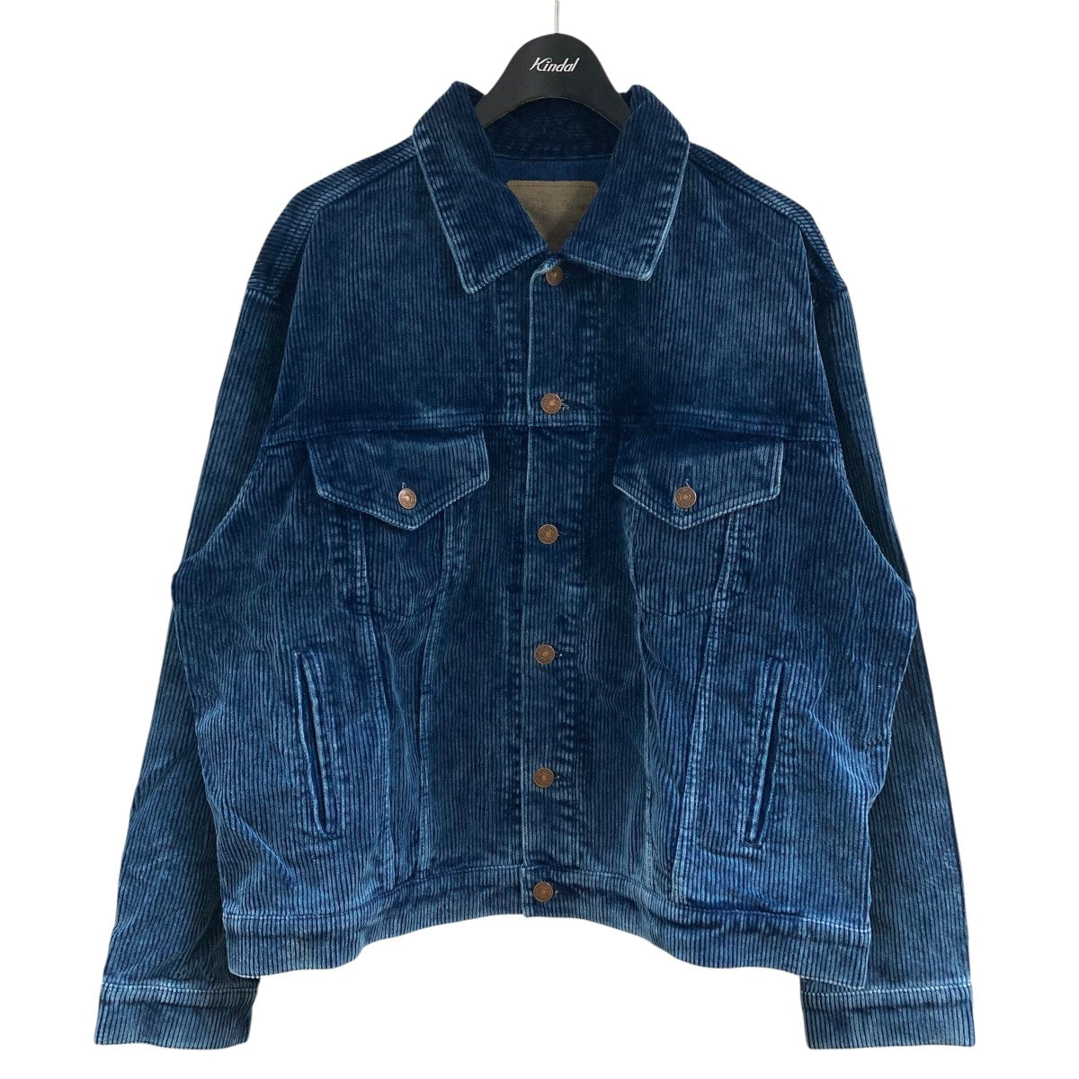 UNUSED(アンユーズド) コーデュロイジャケット US2446 ブルー サイズ 3