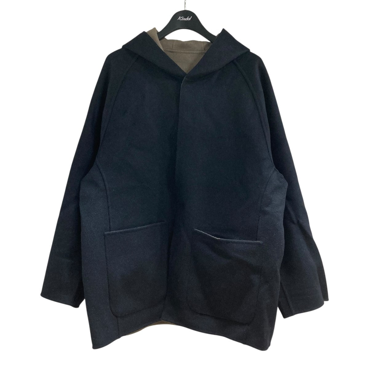 stein(シュタイン) REVERSIBLE HOODED HALF COATリバーシブル