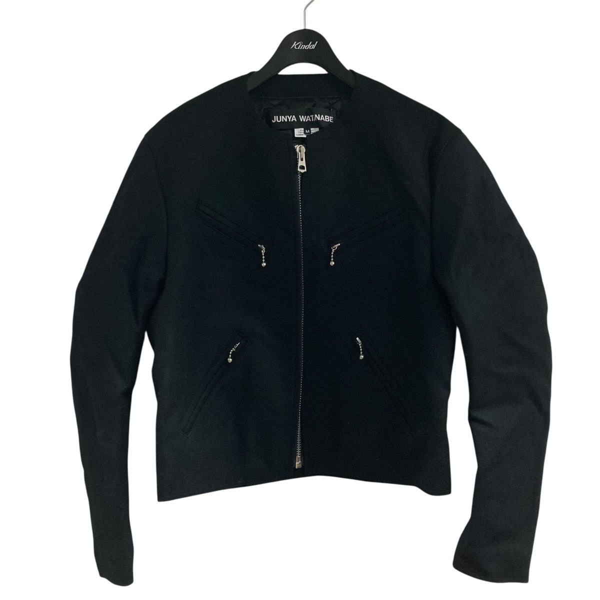 JUNYA WATANABE(ジュンヤワタナベ) ノーカラージップアップジャケット