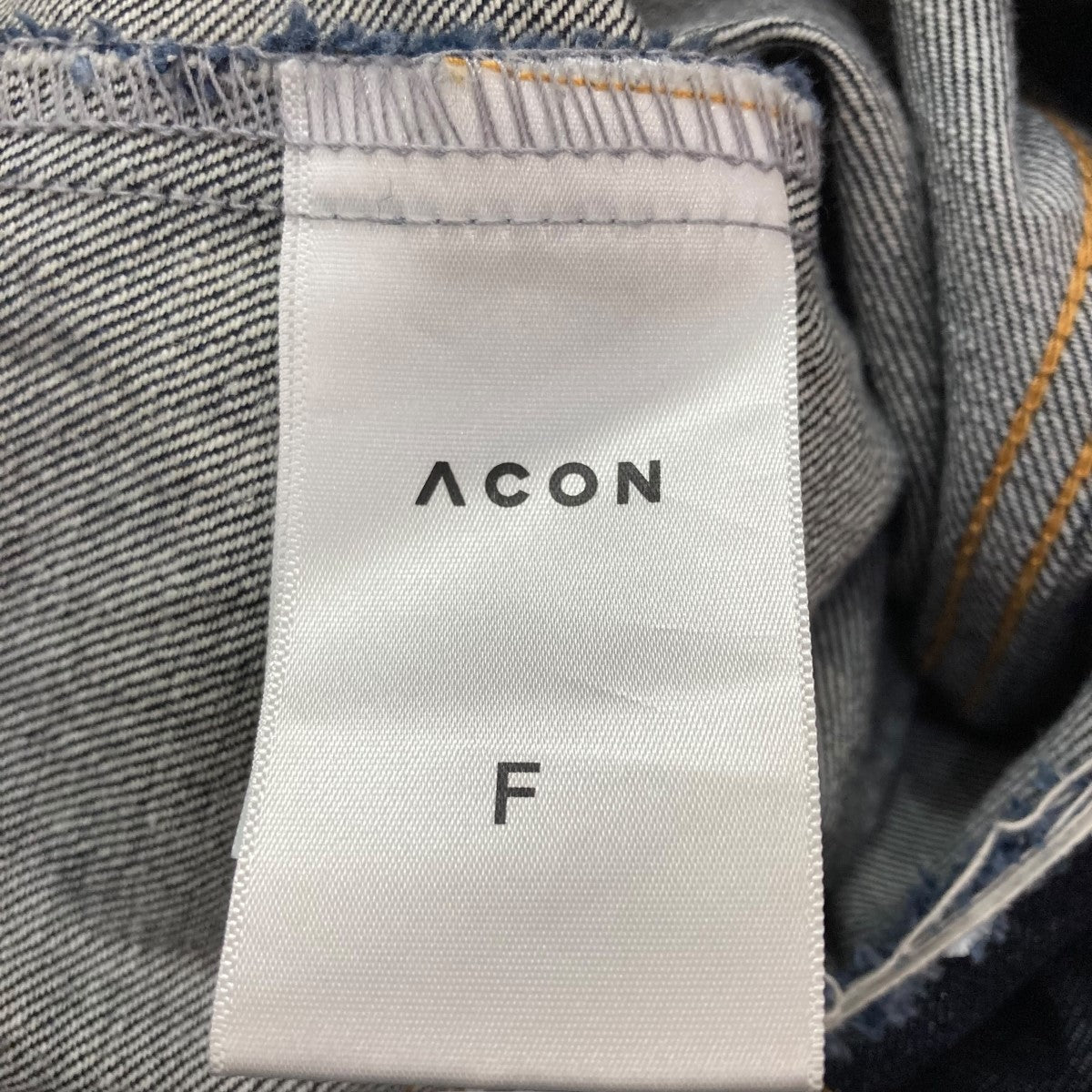 ACON デニムジャケット 古着・中古-7枚目のアイテム画像