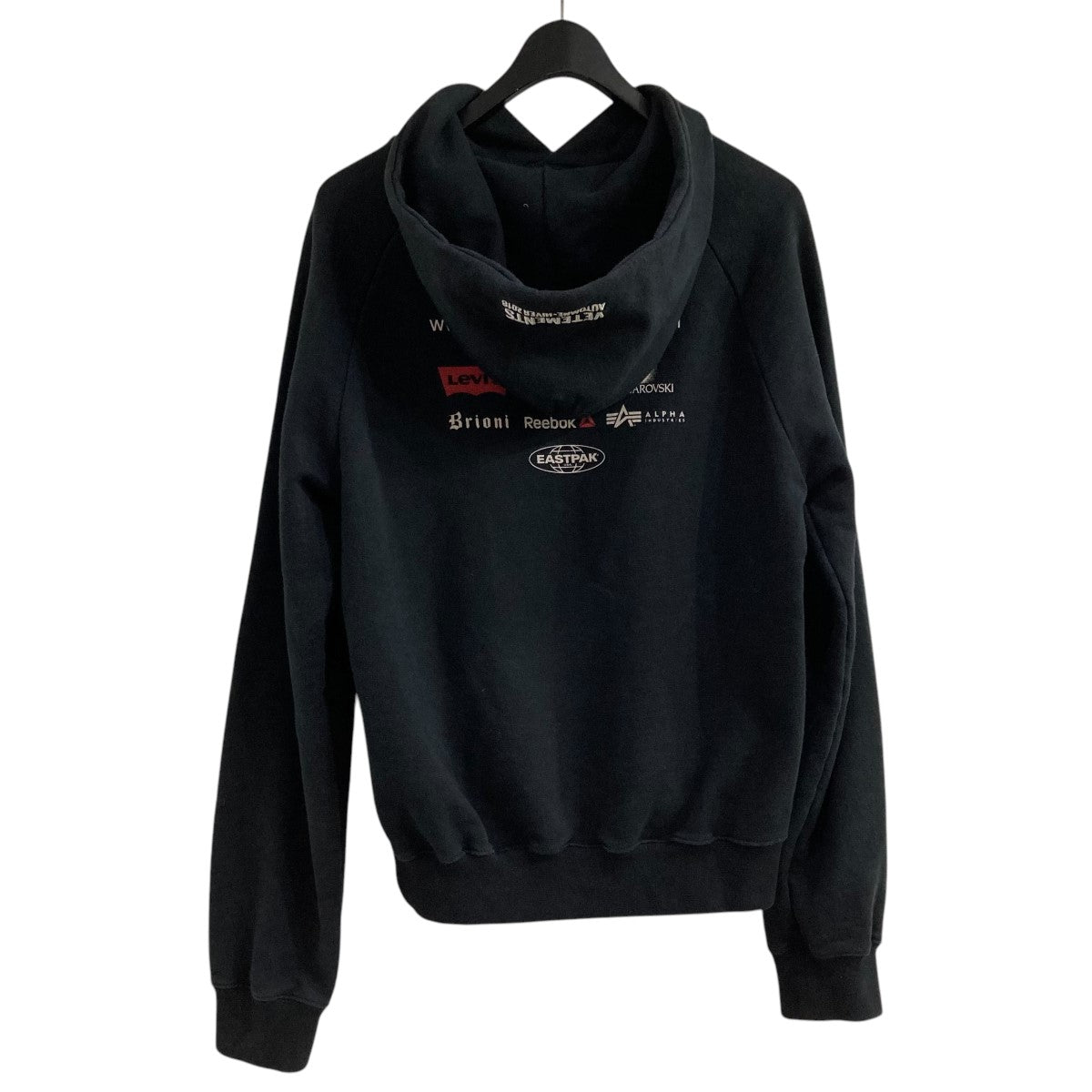 VETEMENTS プリントパーカーMAH18TR20 古着・中古-3枚目のアイテム画像
