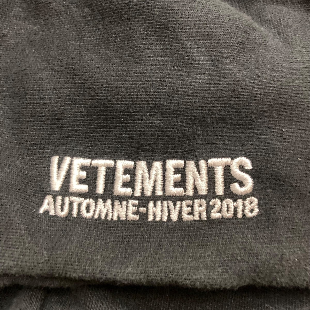 VETEMENTS プリントパーカーMAH18TR20 古着・中古-6枚目のアイテム画像