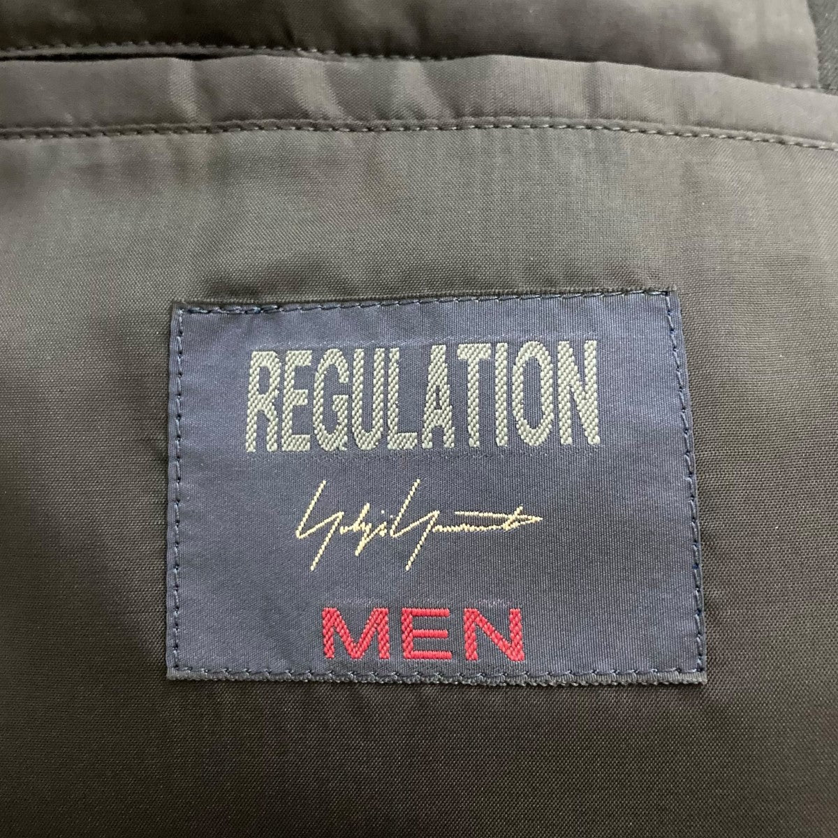 REGULATION Yohji Yamamoto ショルダーデザイン3BジャケットHE-J02-140 古着・中古-6枚目のアイテム画像