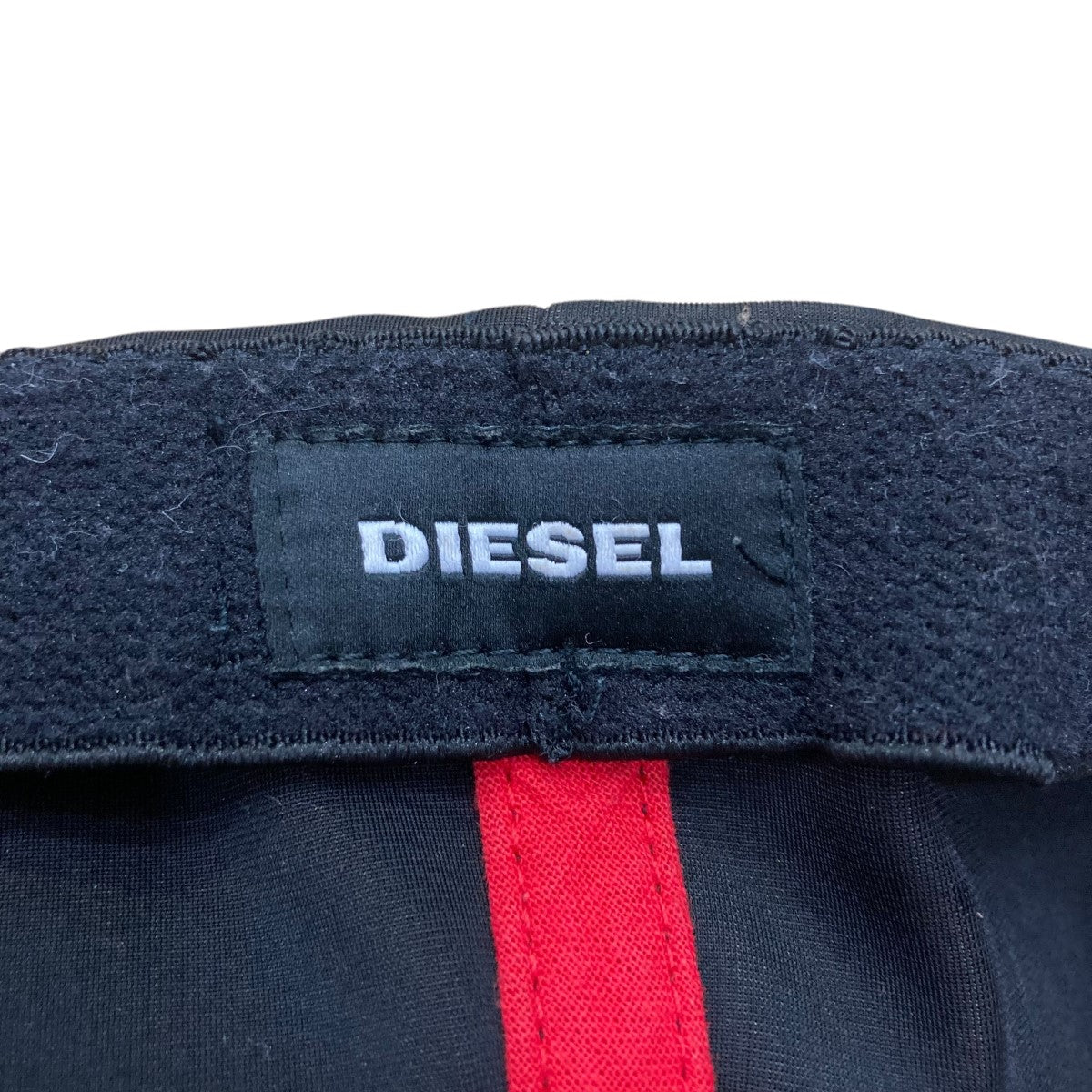 DIESEL ロゴ6パネルキャップ 古着・中古-4枚目のアイテム画像