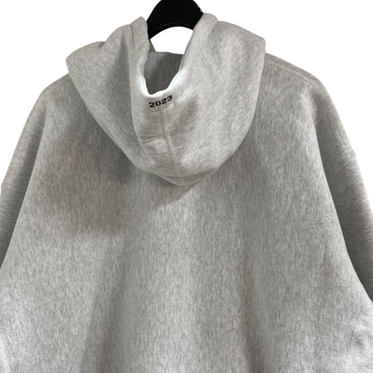 23AW「BOX LOGO HOODED SWEATSHIRT」カモ柄ボックスロゴパーカー