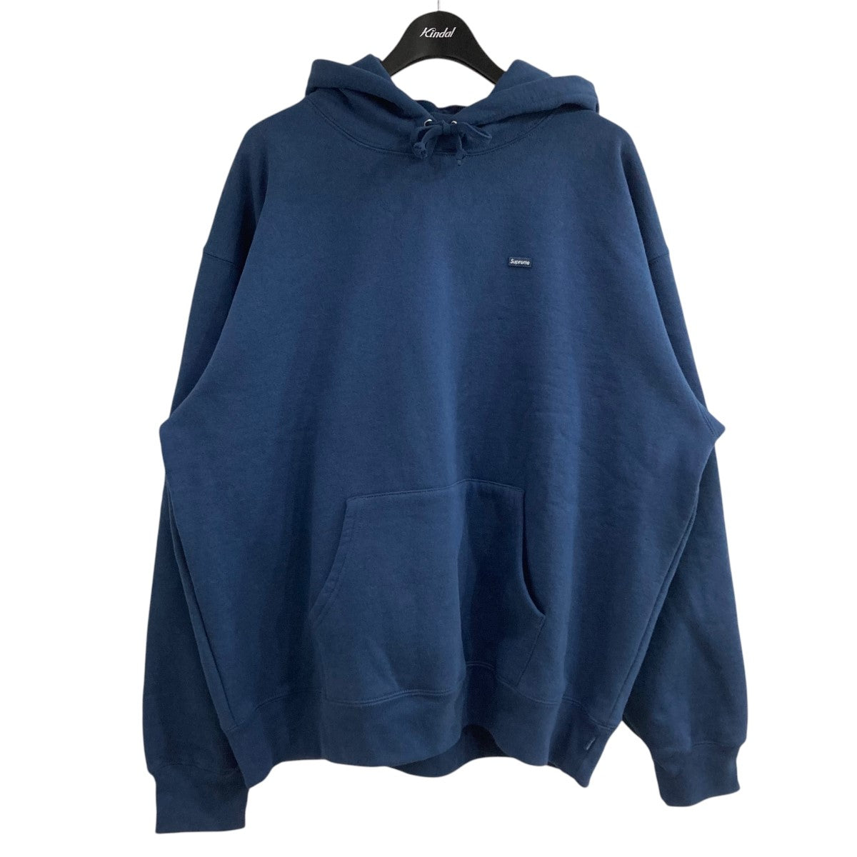 シュプリーム スモールボックスロゴ フルジップ 裏地 パーカー M ネイビー Supreme(シュプリーム) スモールボックスロゴパーカー ネイビー