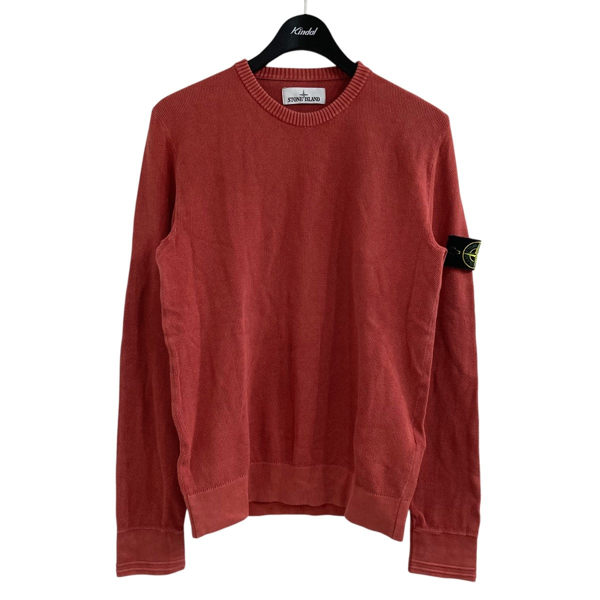 STONE ISLAND(ストーンアイランド) ワッペン鹿の子ニット 6015549A7 