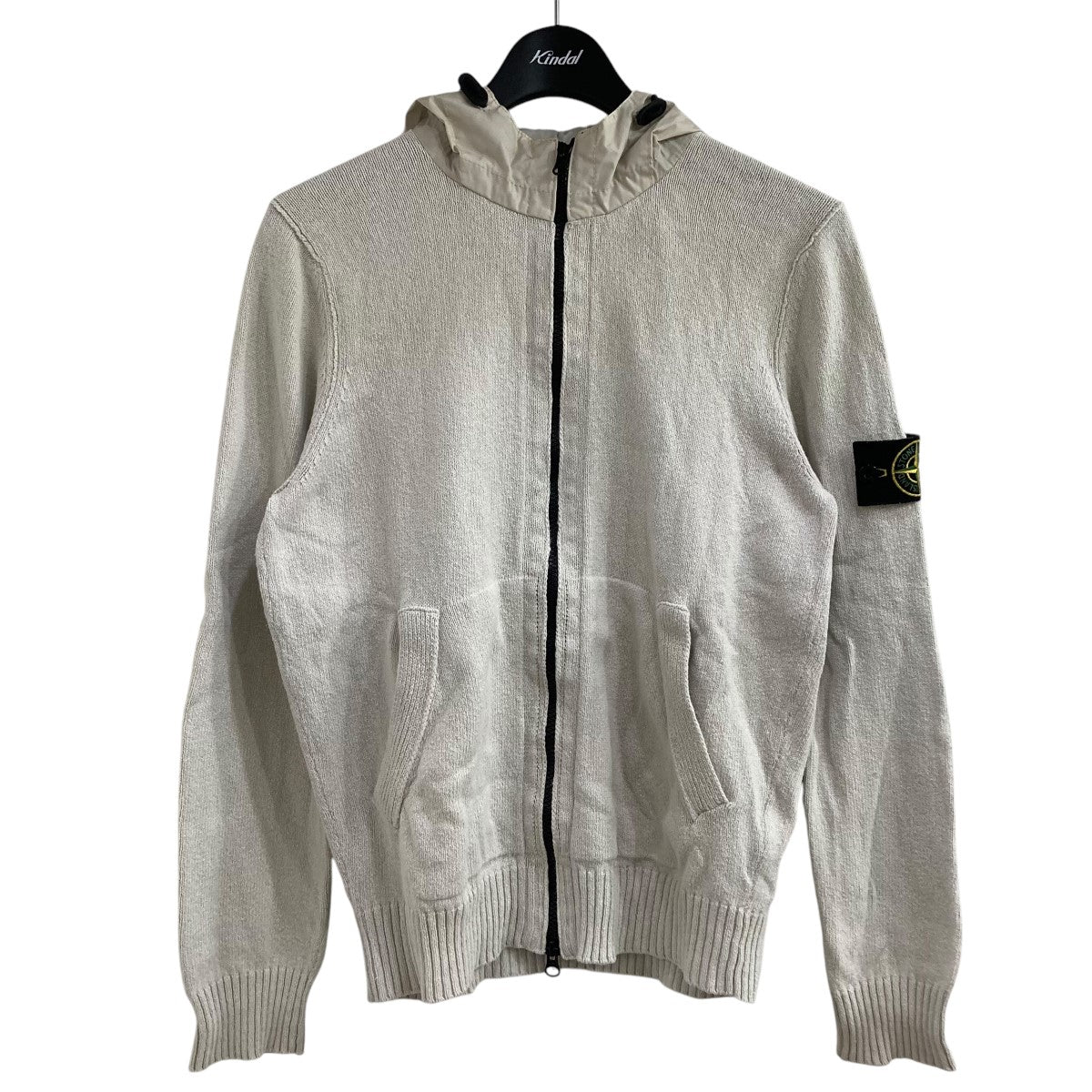 stone island ナイロンフード付きニット 【公式通販】