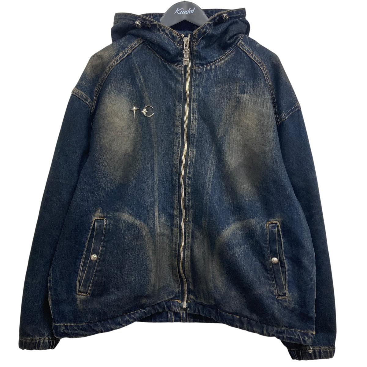 THUG CLUB デニムジャケット 古着・中古-1枚目のアイテム画像