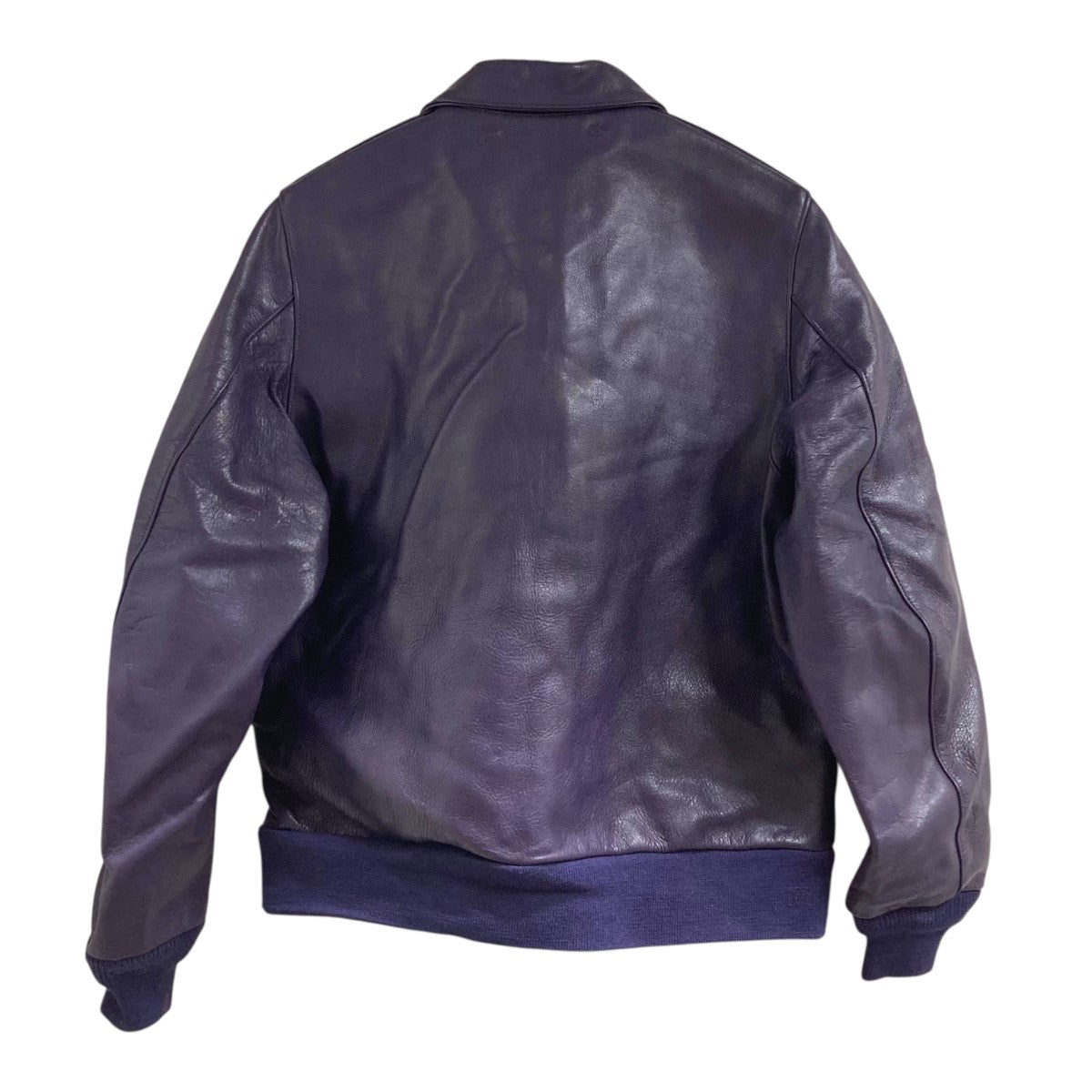 Needles レザージャケットPU082 A-2 Jacket 古着・中古-4枚目のアイテム画像