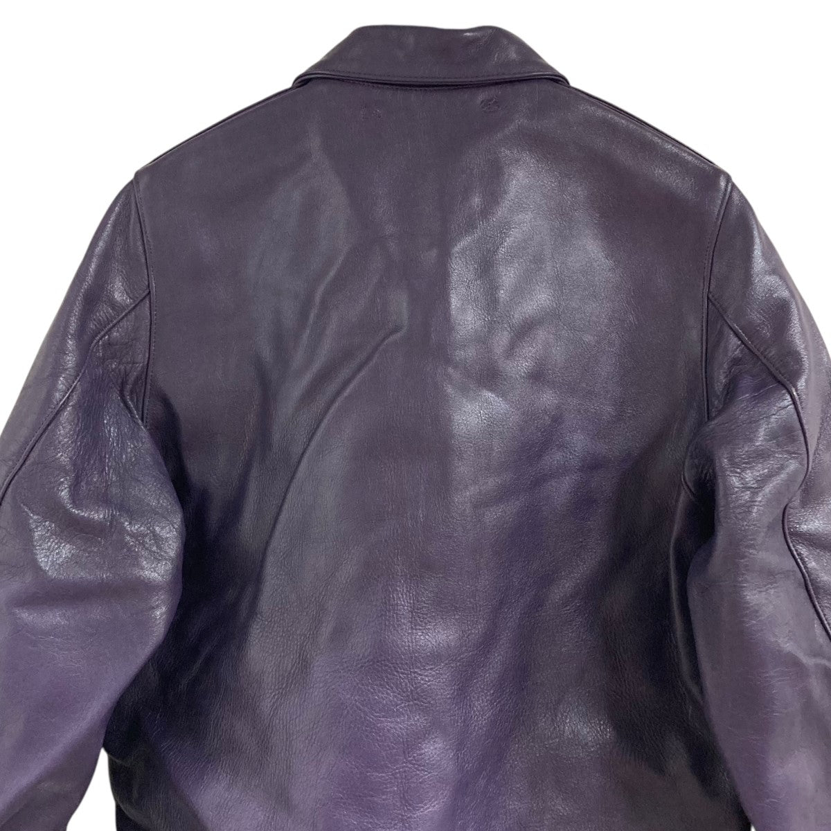 Needles レザージャケットPU082 A-2 Jacket 古着・中古-5枚目のアイテム画像