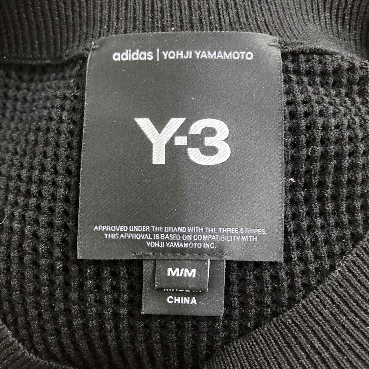Y-3 メッシュニット 古着・中古-5枚目のアイテム画像