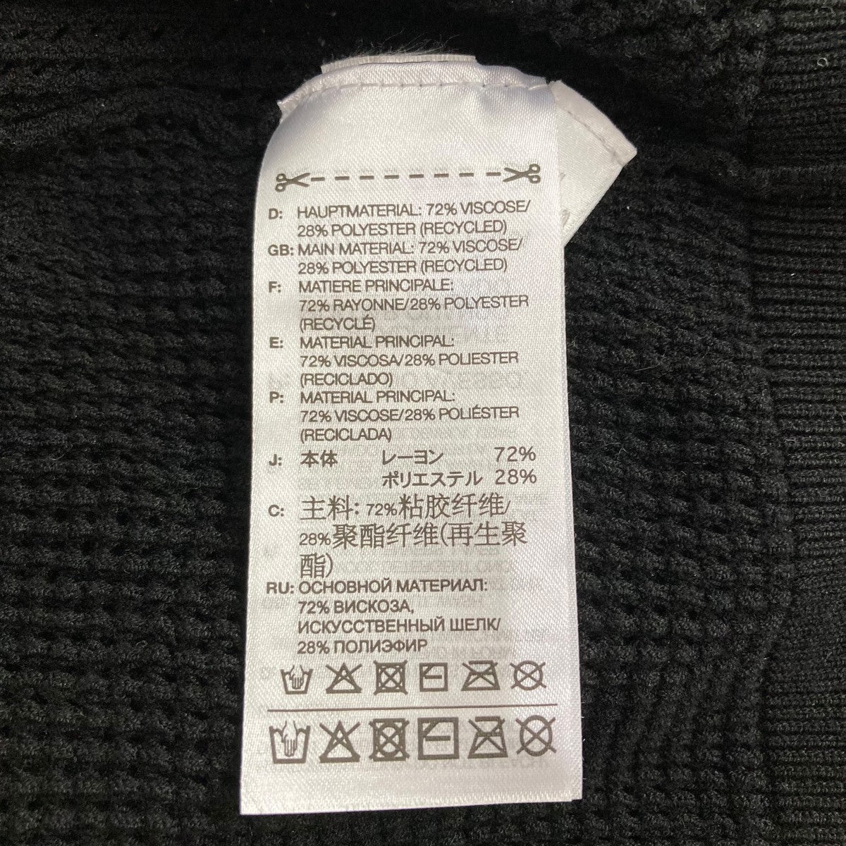 Y-3 メッシュニット 古着・中古-6枚目のアイテム画像