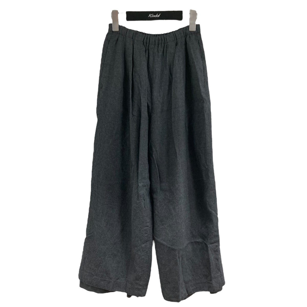 ENFOLD(エンフォルド) ウール リラックスワイドパンツ 300HA231