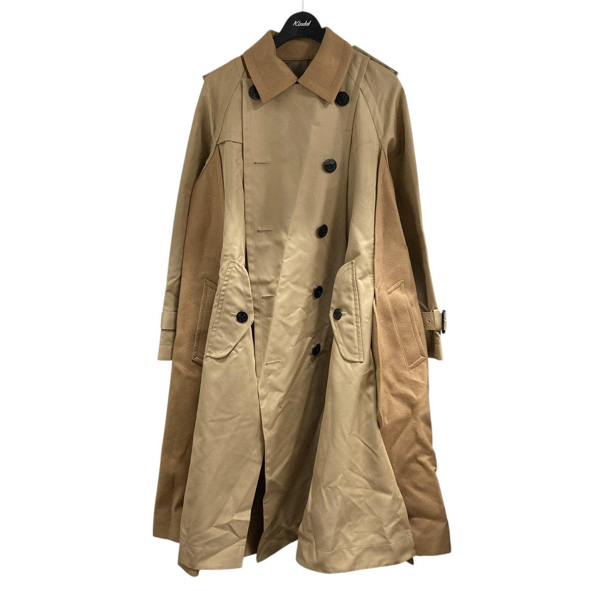 SACAI 24aw メルトン ジャケット サイズ1 Pコート サカイ メンズ 24aw sacai サカイ Pコート ダッフルコート カーキ - メルカリ