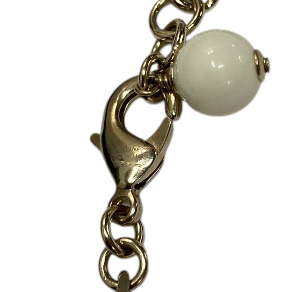 CHANEL ココマークフェイクパールネックレス 古着・中古-2枚目のアイテム画像