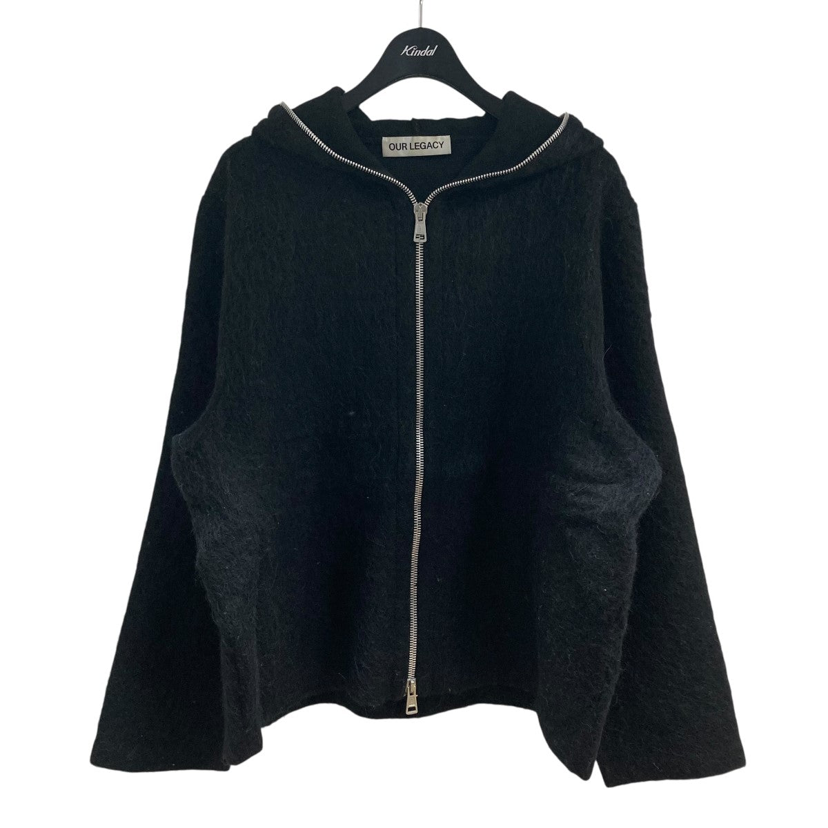 OUR LEGACY(アワーレガシー) フルジップフーディ M4243 ブラック