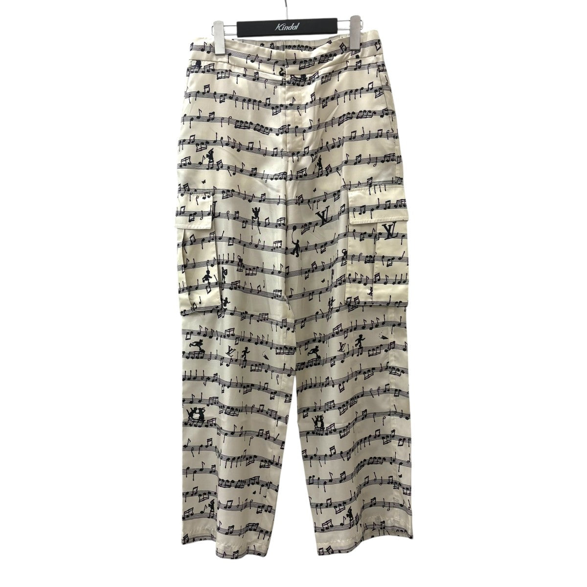 23SS楽譜デザインパンツRM231M SV8 HOP09W